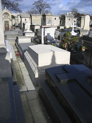 view of montparnasse cemetery