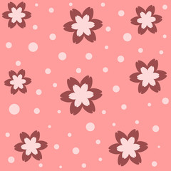 Obraz premium flowers pattern
