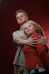 Fototapeta premium young couple