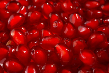 grains of pomegranate
