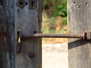 porte en bois