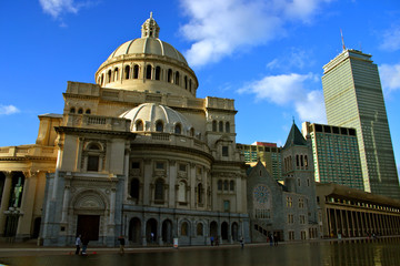 Obraz premium christian science church, boston