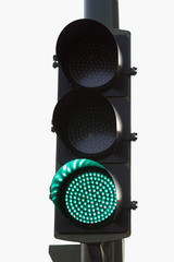 semáforo en verde