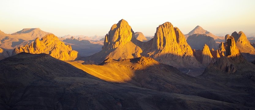 hoggar - vue du haut de l'assekrem