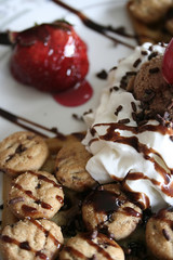 colourful dessert (cookies)