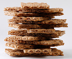 stack of crispbread