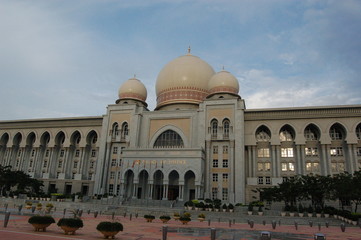 Fototapeta na wymiar palace of justice , putrajaya , malaysia
