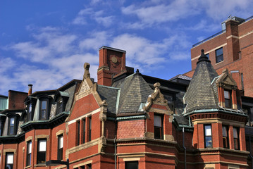 Obraz premium newbury apartment building