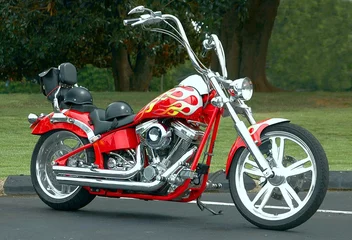 Photo sur Plexiglas Moto moto chopper
