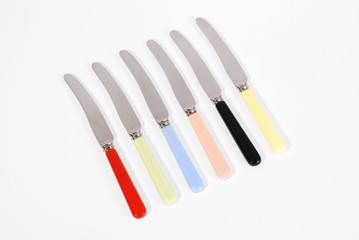 colorful knives