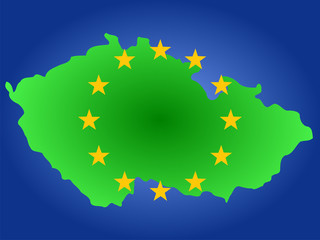 map of czech republic