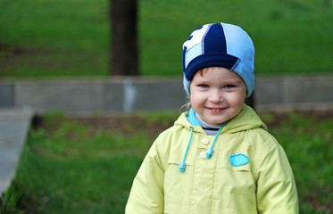 a smiling child