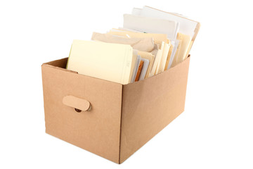 a box of document