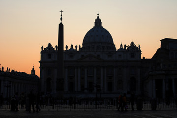 Obraz premium saint peter's basilica in vatican
