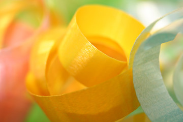 green ribbon background