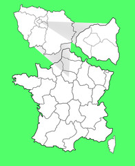 carte france