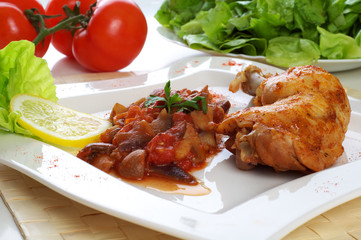 roasted chicken