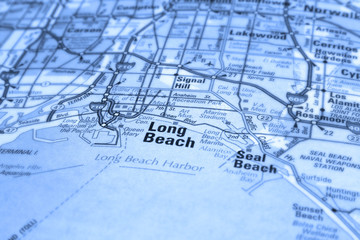 map of long beach