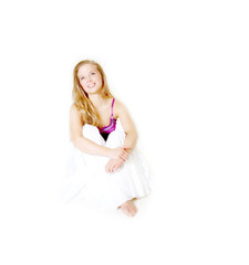beautiful blonde woman