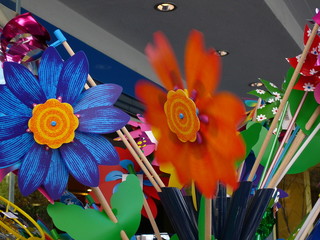 windrad in bewegung