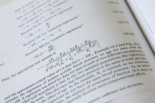 statistical formula book