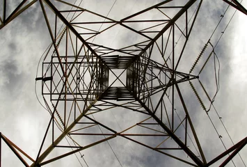 Fotobehang power grid © Thomas Sztanek