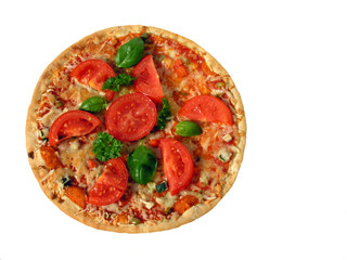 diet pizza-vegetables