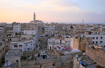 casablanca et sa mosquée © Emmanuelle Combaud