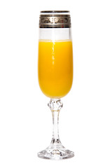 orange juice in a glass