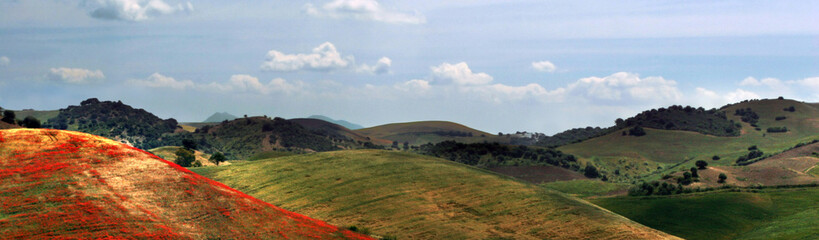 banner with heavenly landscape © Alexander