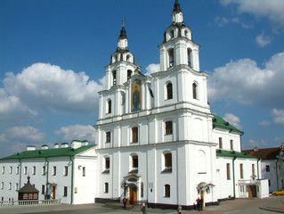 Fototapeta premium orthodoxische kirche in minsk, weißrussland