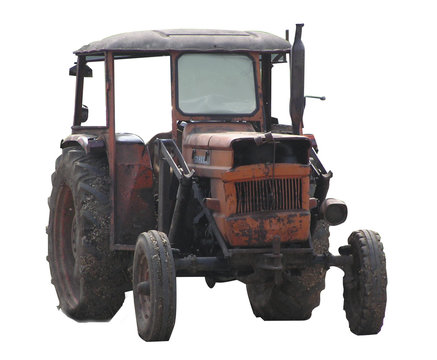 0991 - vieux tracteur agricole