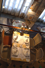 interior of the restaurant