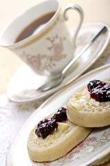 tea and crumpets