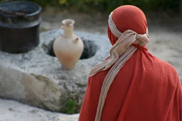 Keuken foto achterwand Midden-Oosten vrouw uit het Midden-Oosten