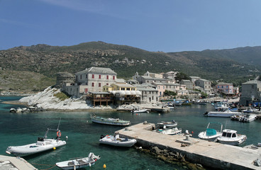 Fototapeta premium port de centuri - cap corse