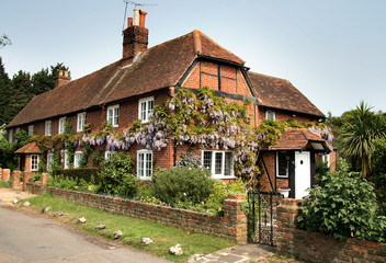 english village house