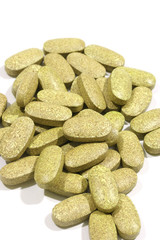 pile of yellow tablets