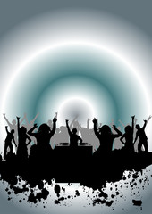 Fototapeta premium dancing at a party