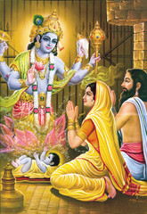 indian god bhagwan vishnu