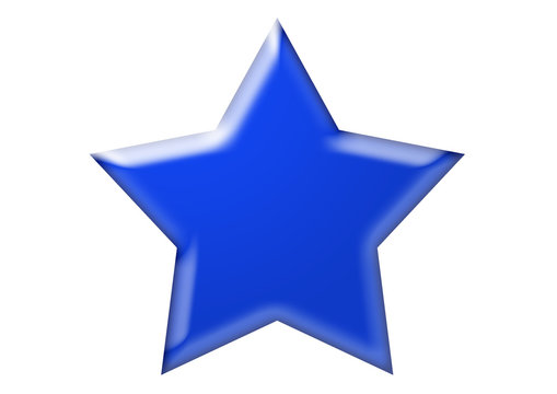 étoile bleue