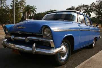 Foto auf Leinwand Amerikanisches Auto der 1950er Jahre in Kuba © Frédéric LEVIEZ