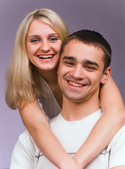 Fototapeta premium the guy and the girl