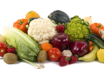vegetables and fruits