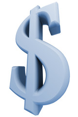 3d dollar sign