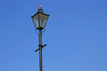 Fototapeta na wymiar victorian style lamp post