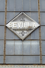 letrero de sevilla