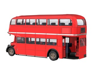Fototapeta na wymiar bus imperial anglais