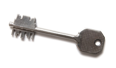 modern metallic key