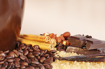 coffee flavors with room for copy
